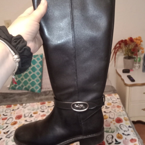 Coach riding boots - Picture 3 of 3